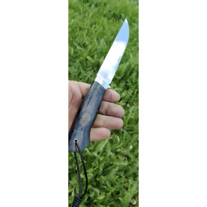 АНТРАЦИТ авторський ніж ручної роботи Alexknifemaker, сталь Elmax, 62 HRC. Photo 3